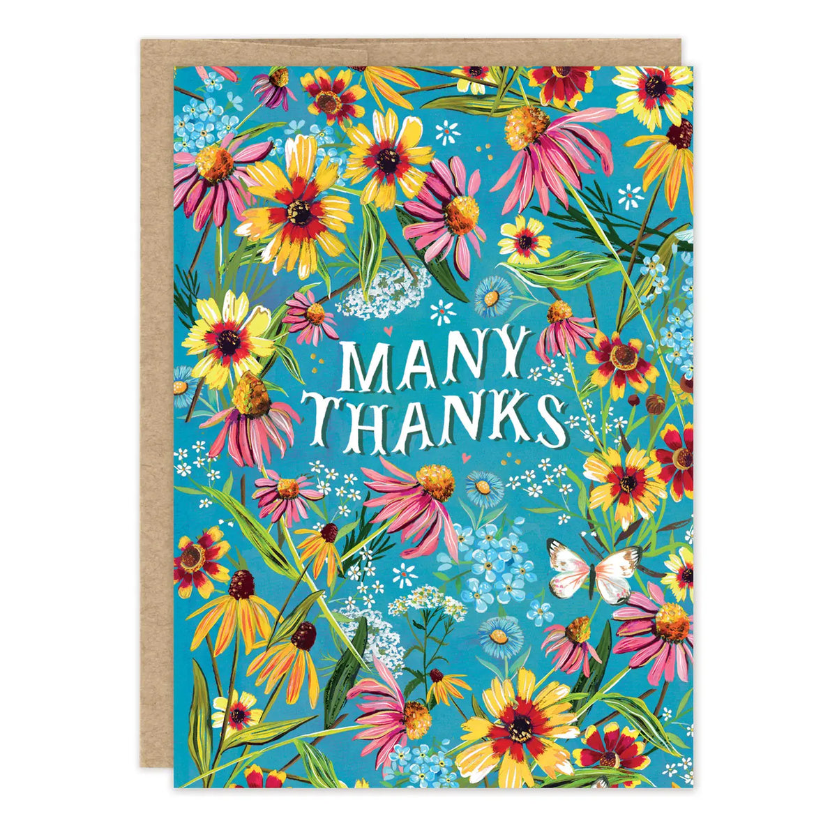 Wild Meadow Thank You Card