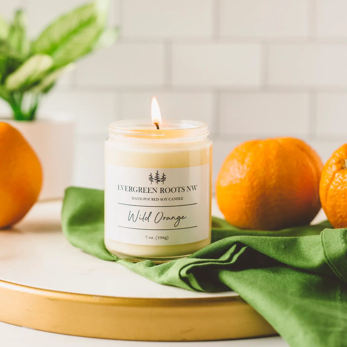 Wild Orange Soy Candle