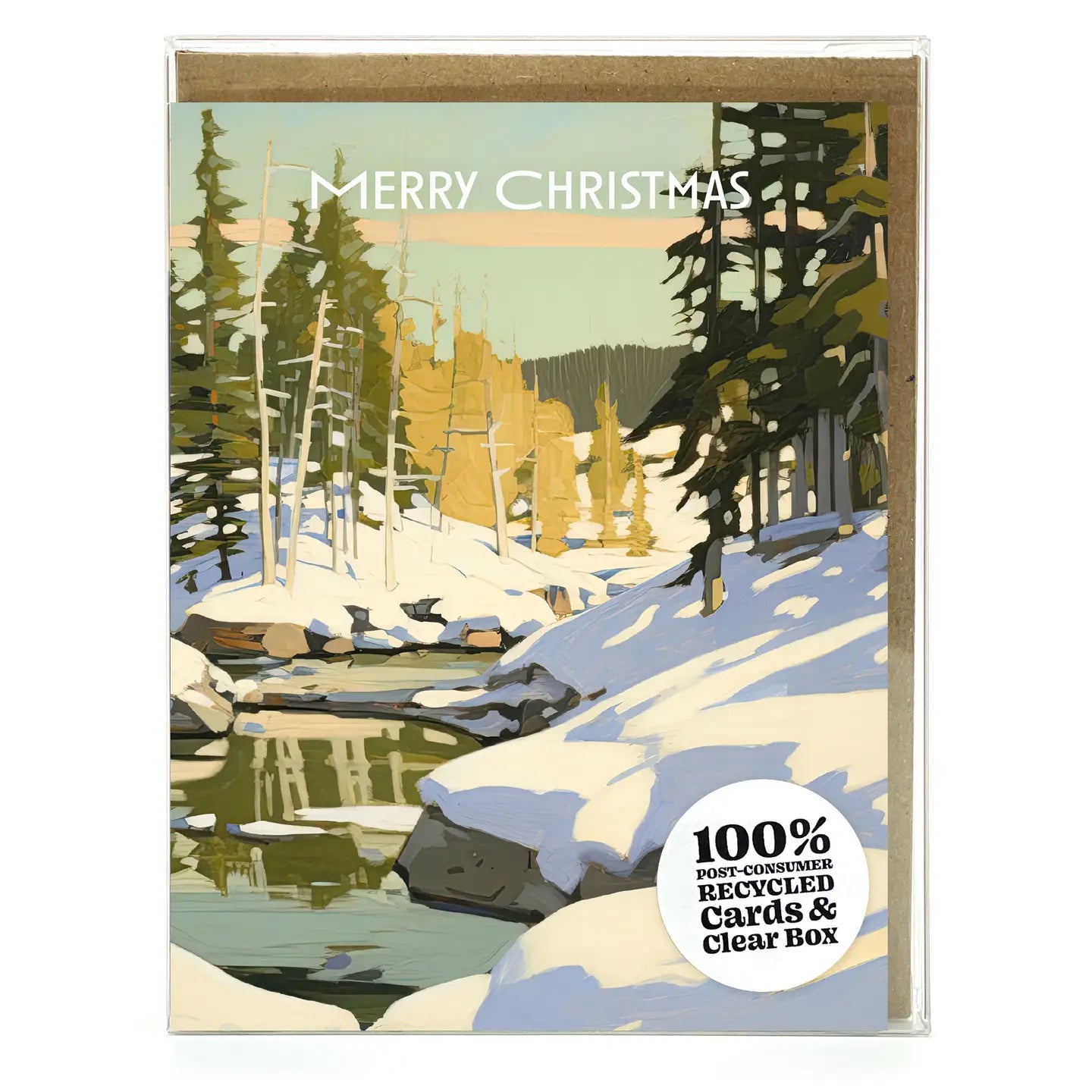 Winter Landscapes Holiday Cards Box Set