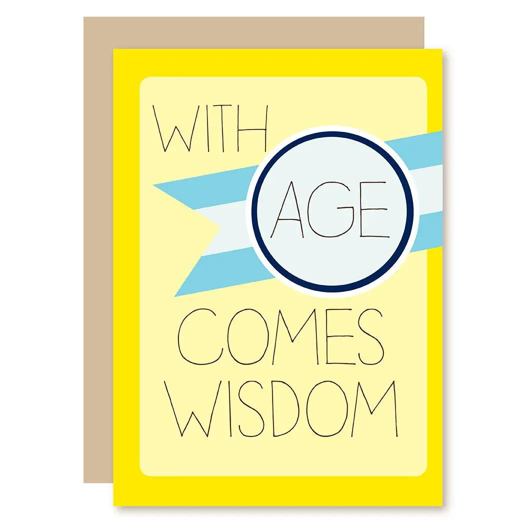 Wisdom Birthday Card