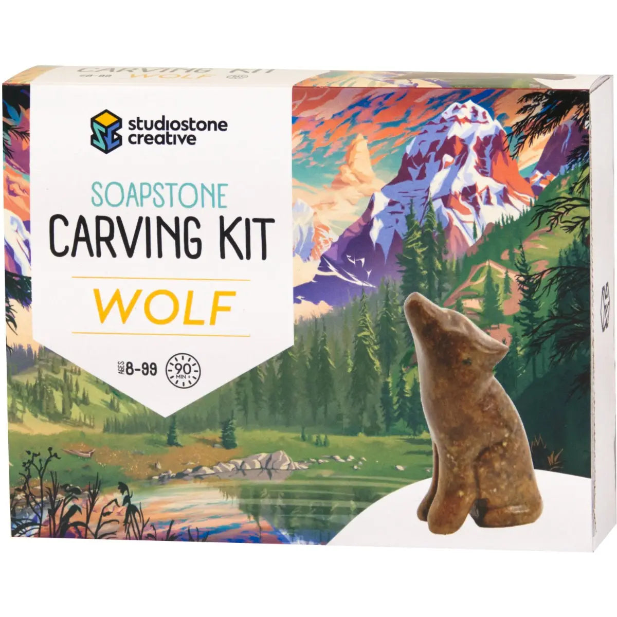 Wolf Soapstone Kit