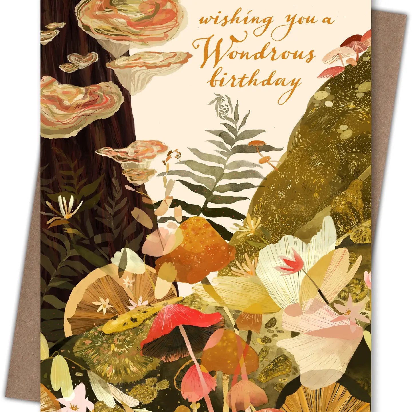 Wondrous Fungi Birthday Card