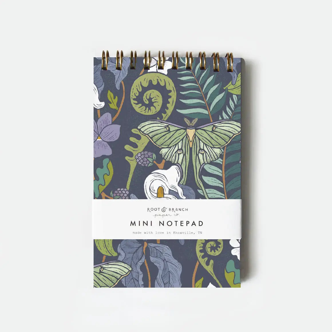 Woodland Bramble Mini Spiral Notepad