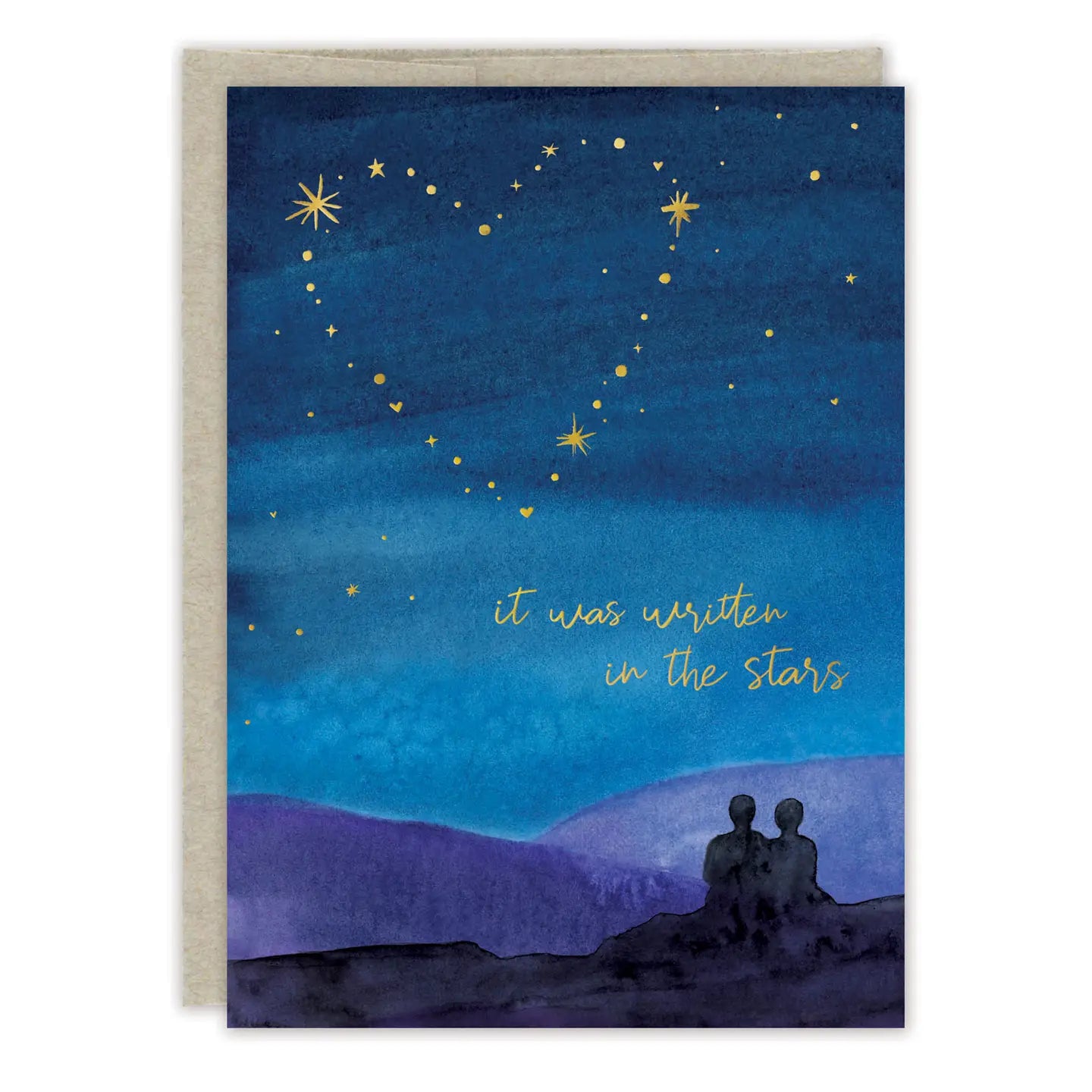 Written in the Stars Wedding Card