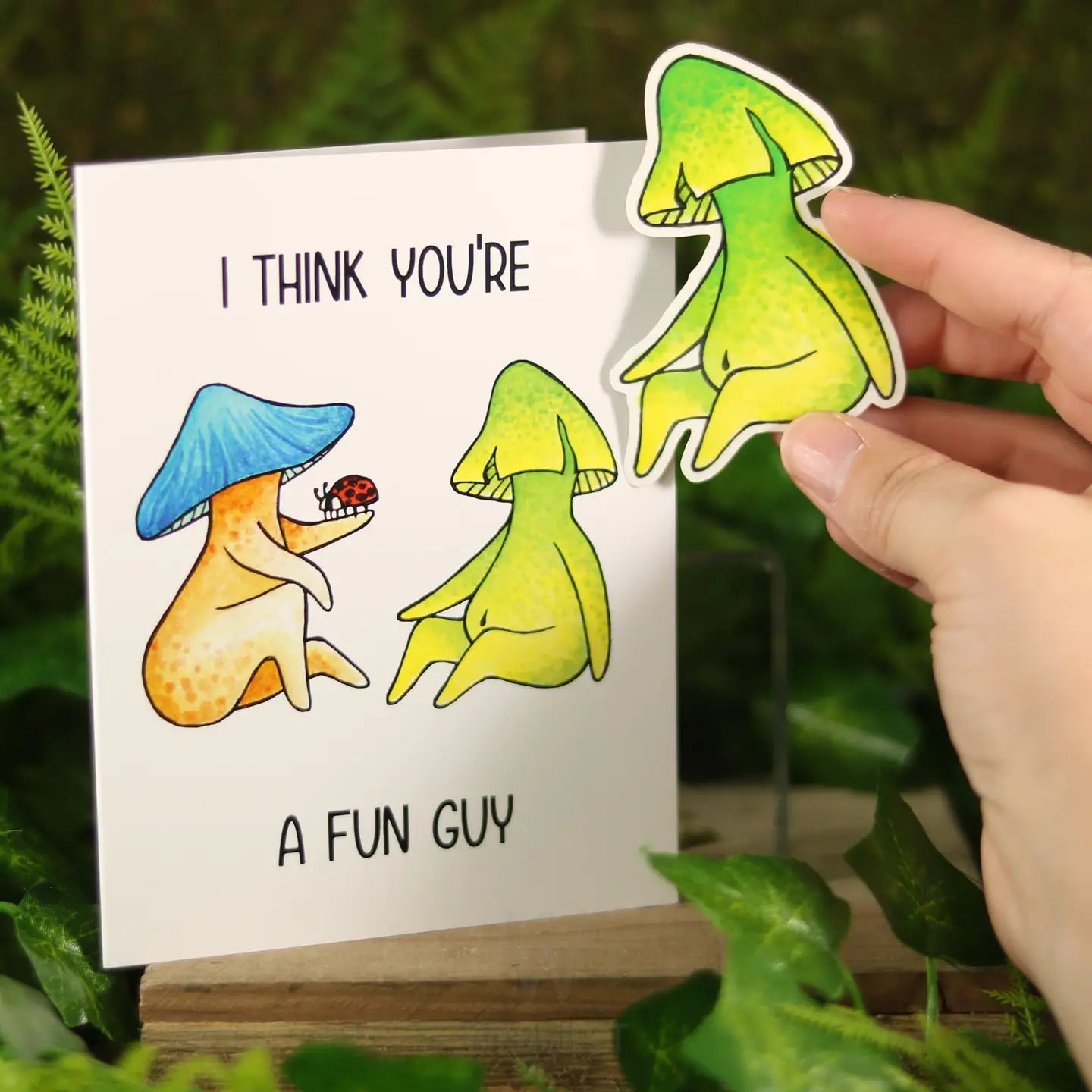 I think You're A Fun Guy Greeting Card