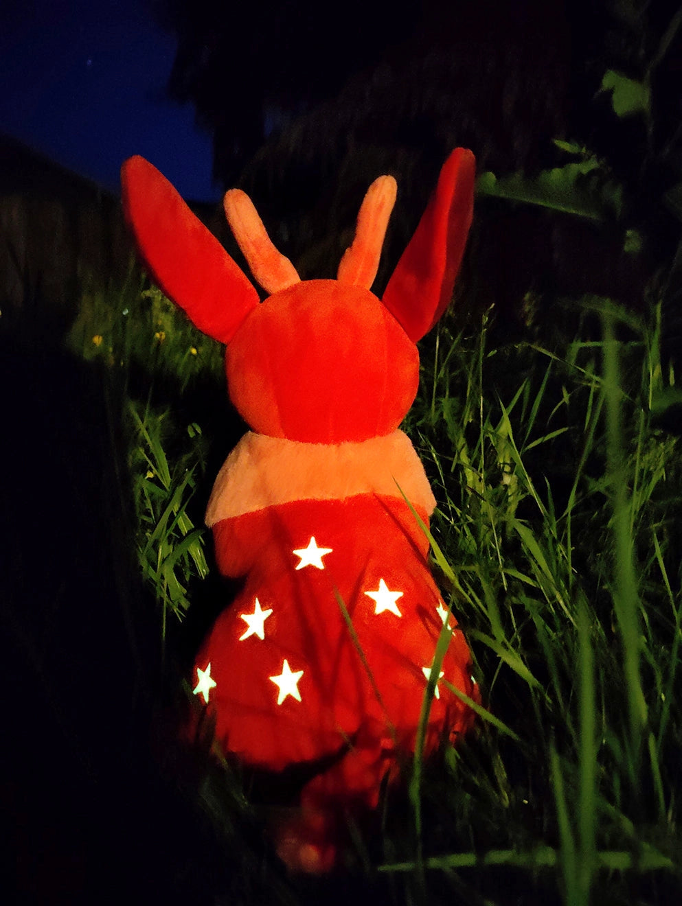 Blood Moon Jackalope Plushie