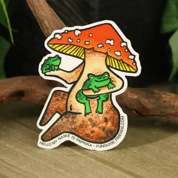 Vinyl Funguise® Sticker - Paprika