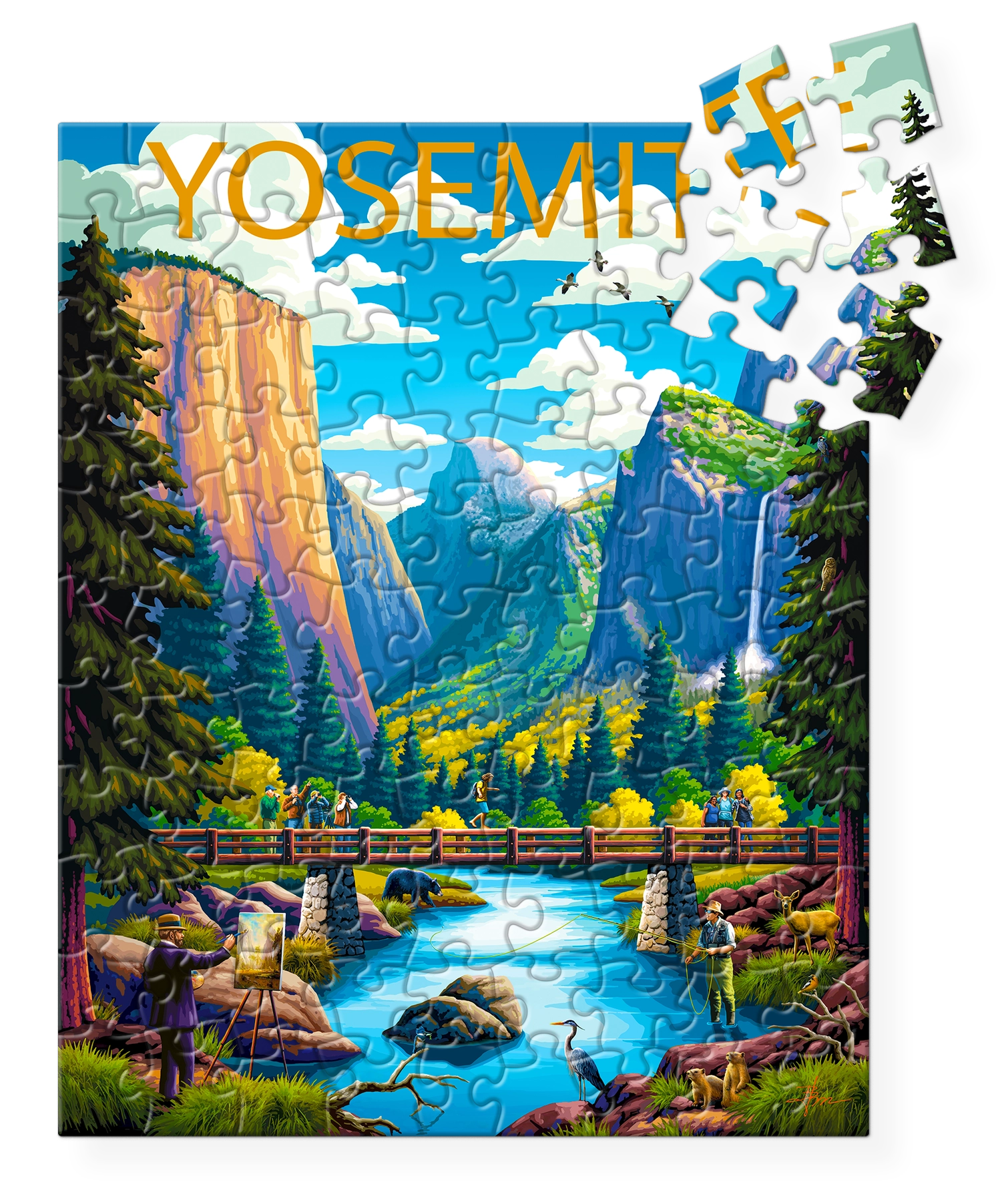 National Parks Puzzle Advent Calendar Vol. 1