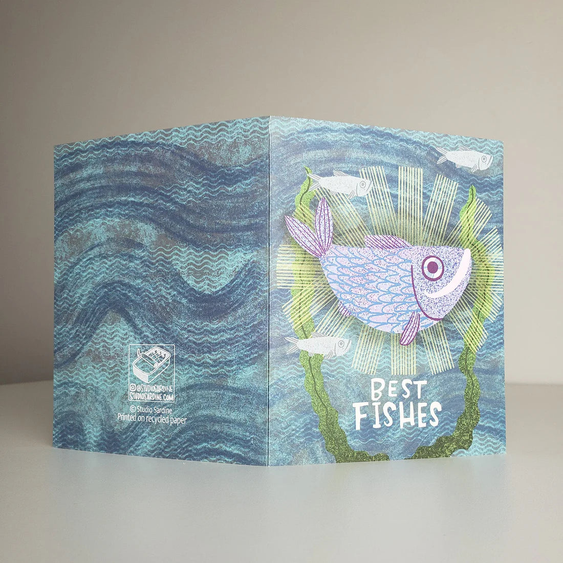 Best Fishes Card | Studio Sardine