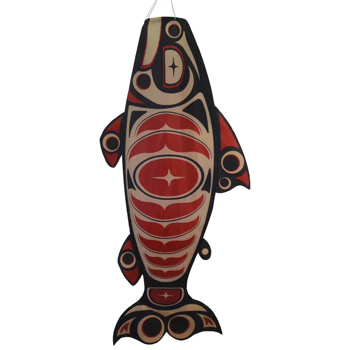 Salmon Totem Fish Windsock