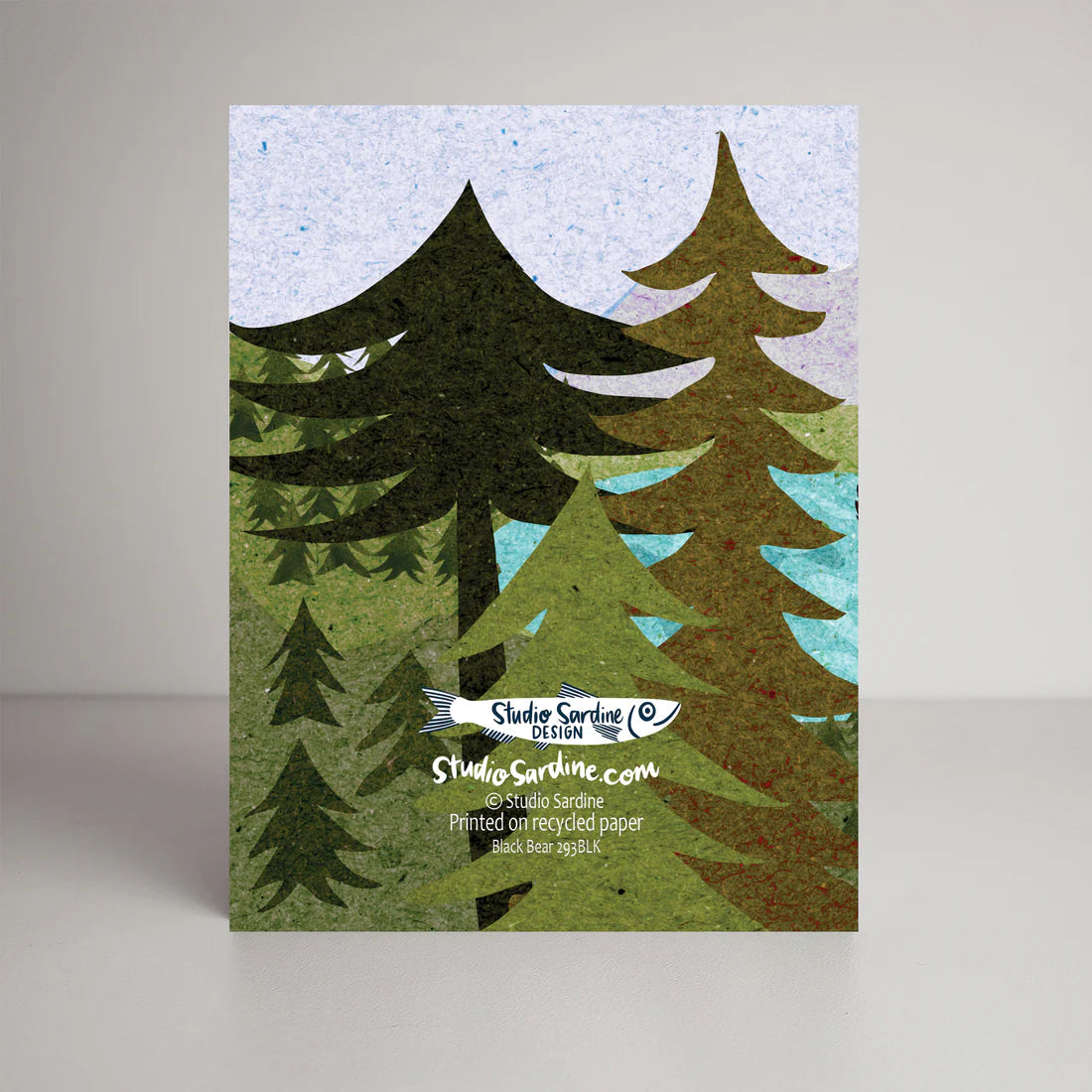 Black Bear Card | Studio Sardine