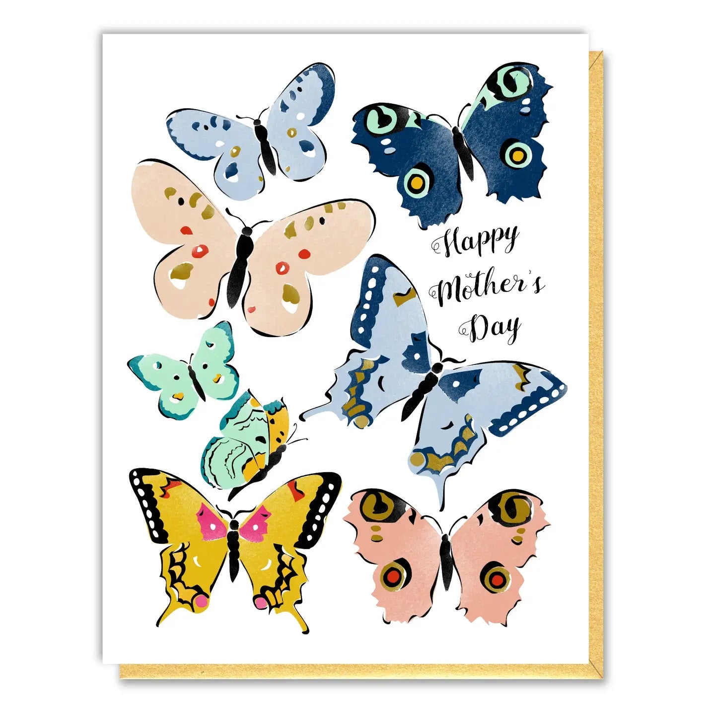 Happy Mother's Day Butterfly Greeting Card