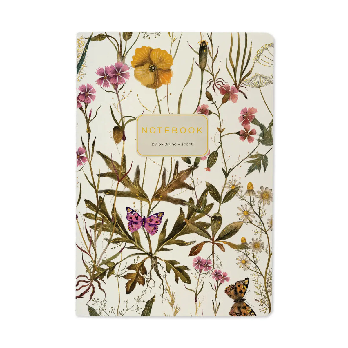 Violets and Greens Notebook