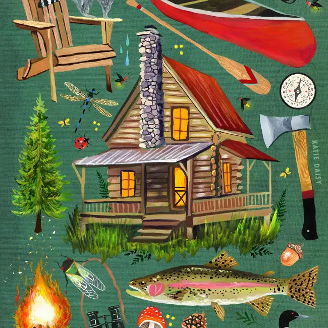 Camp Life - Print 8 x 10