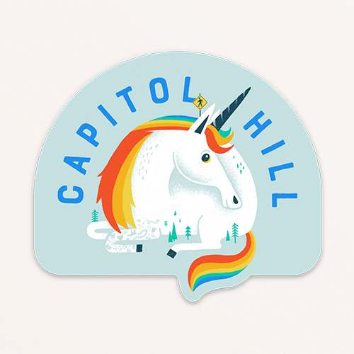 Capitol Hill Sticker