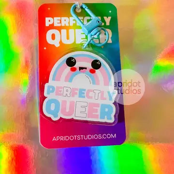 Perfectly Queer Keychain