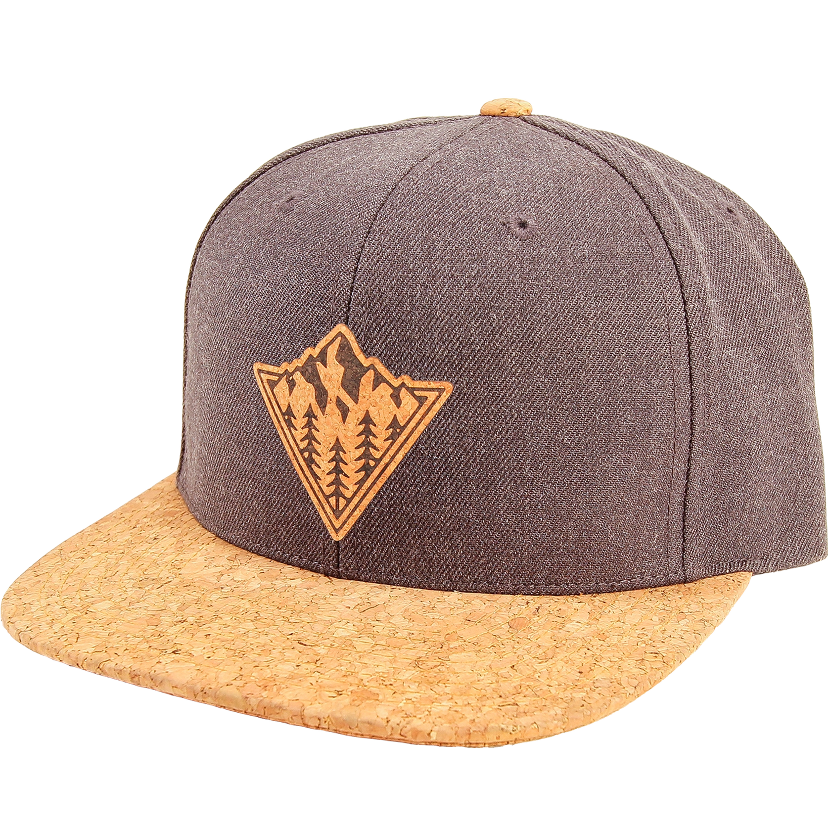 Peaking Cork Brim Snapback