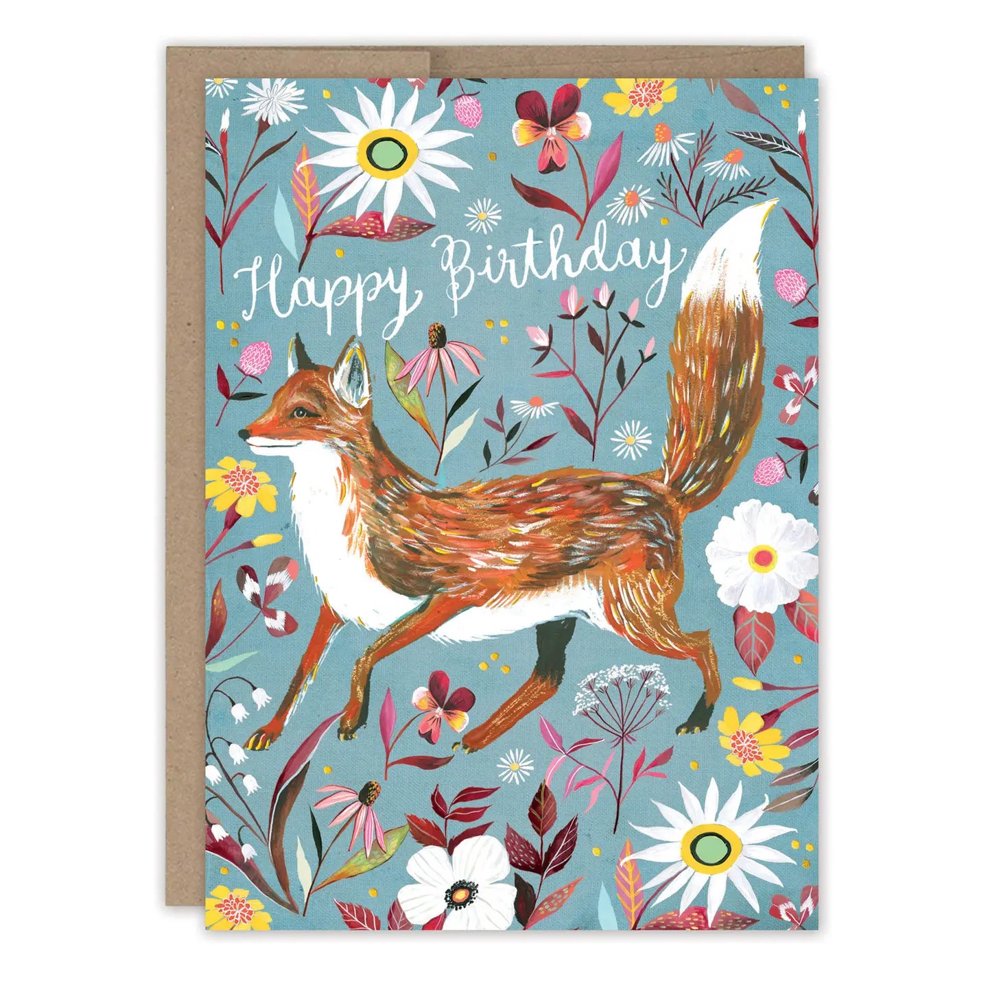 Foxy Birthday Card