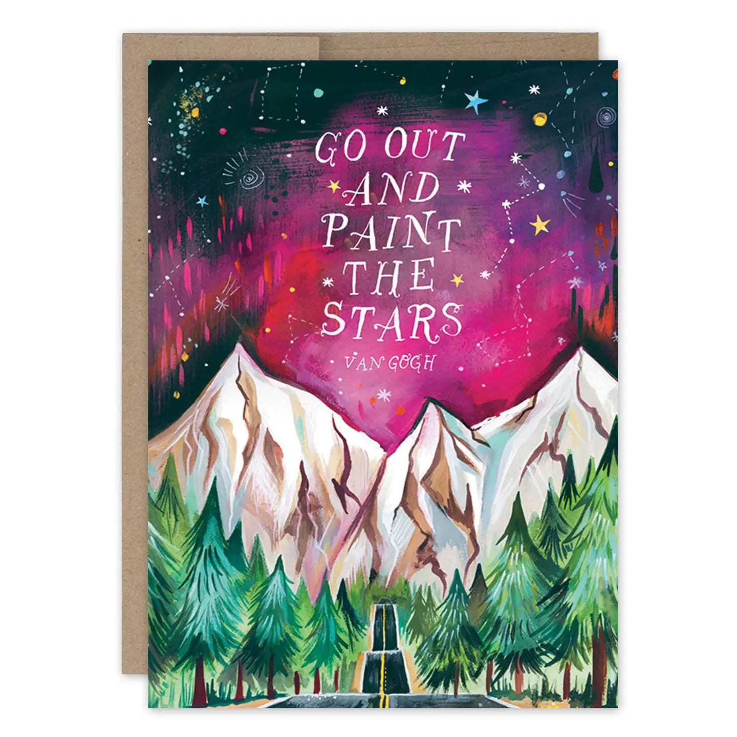 Night Sky Encouragement Card