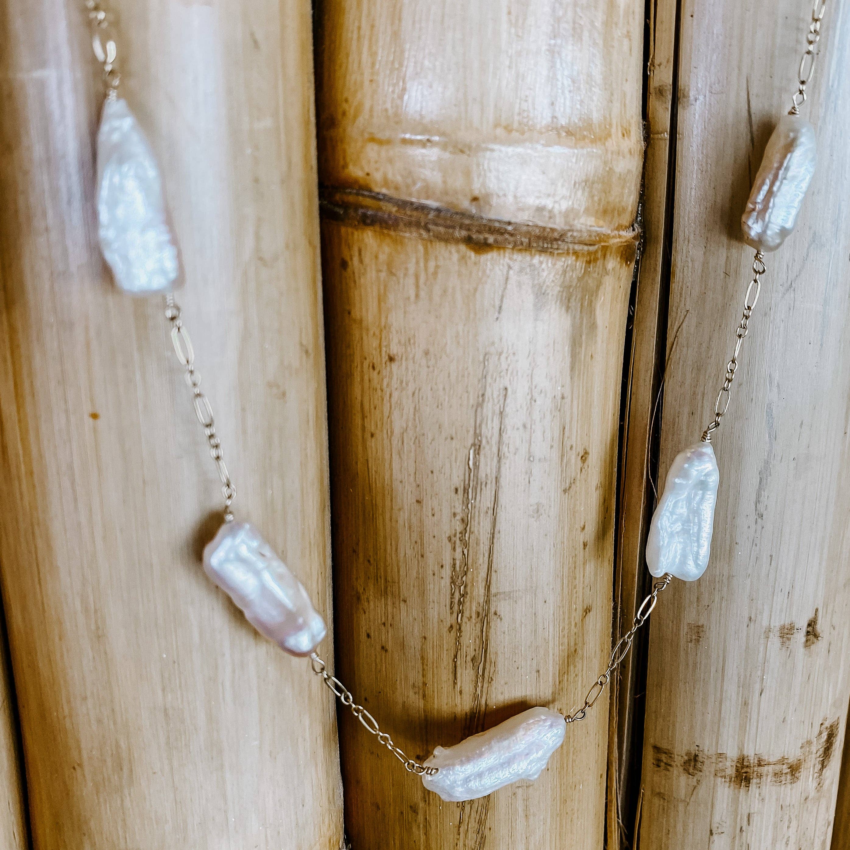 Five Island Necklace: 20" / 14k Gold Fill