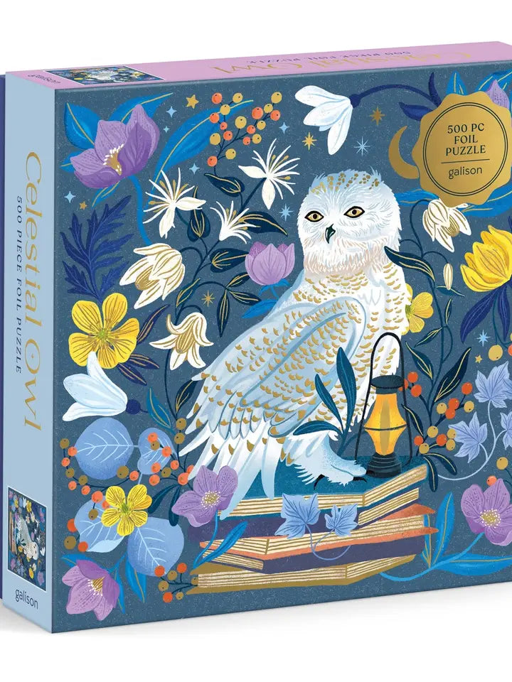Celestial Owl 500 Piece Foil Puzzle