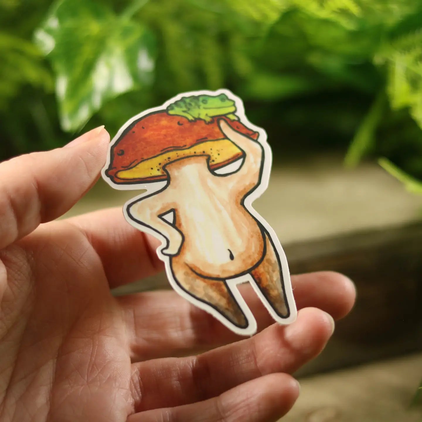 Vinyl Funguise® Sticker - Toad