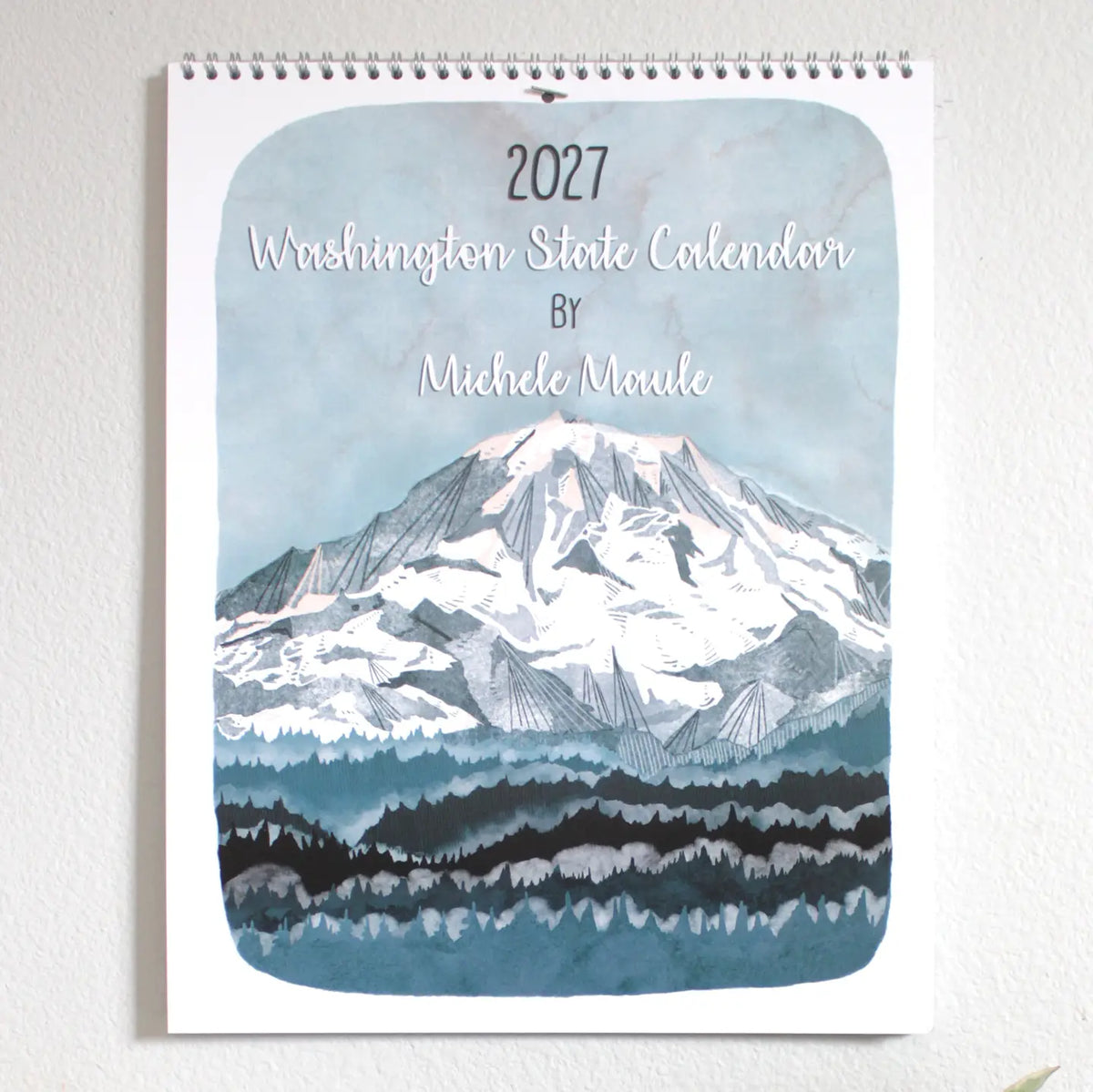 2027 Washington State Calendar- Michele Maule