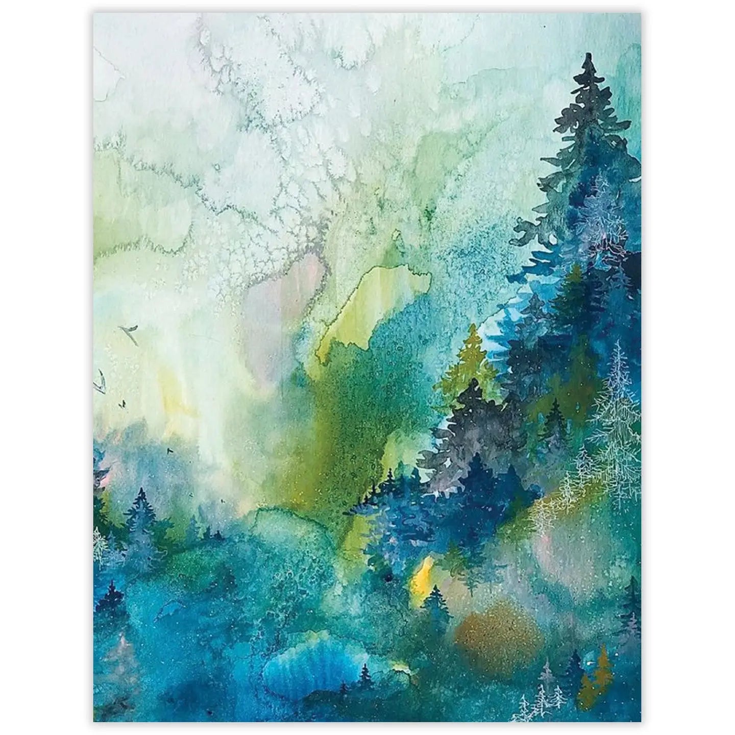 Ethereal Forest Blank Notecard