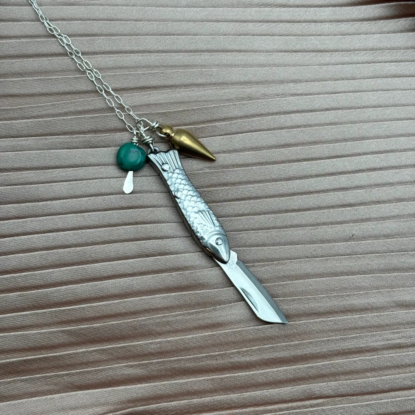 Handmade Feeesh Billie Necklace