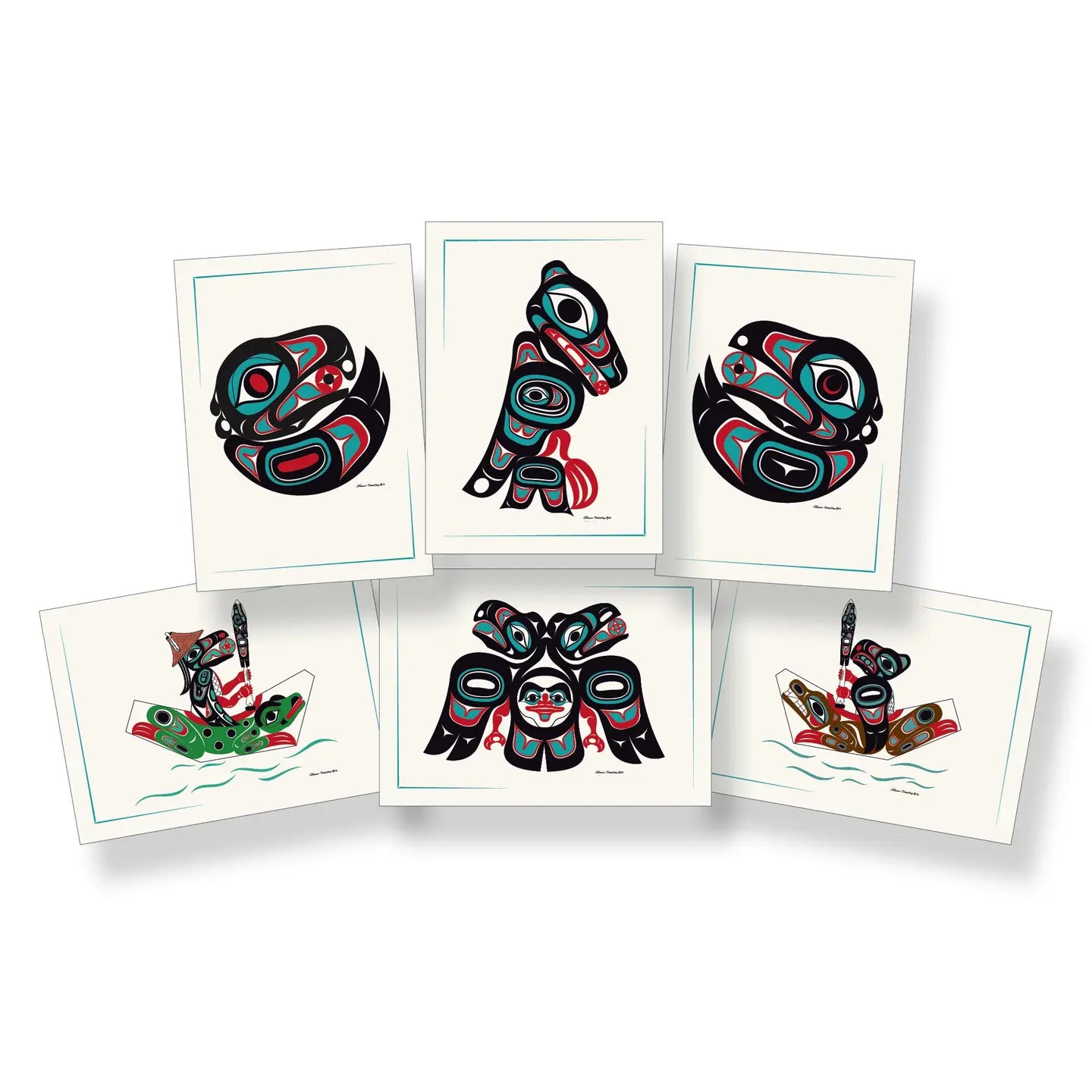 Raven & Eagle - Formline Art Card Boxed Set