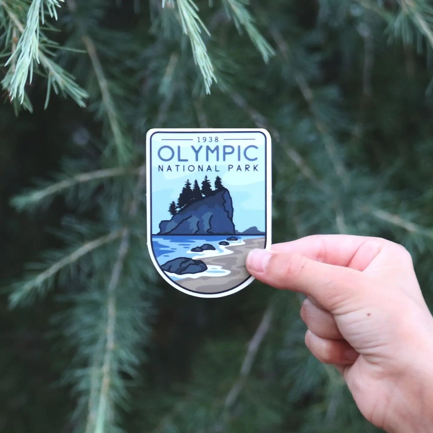 Olympic National Park Die Cut Sticker