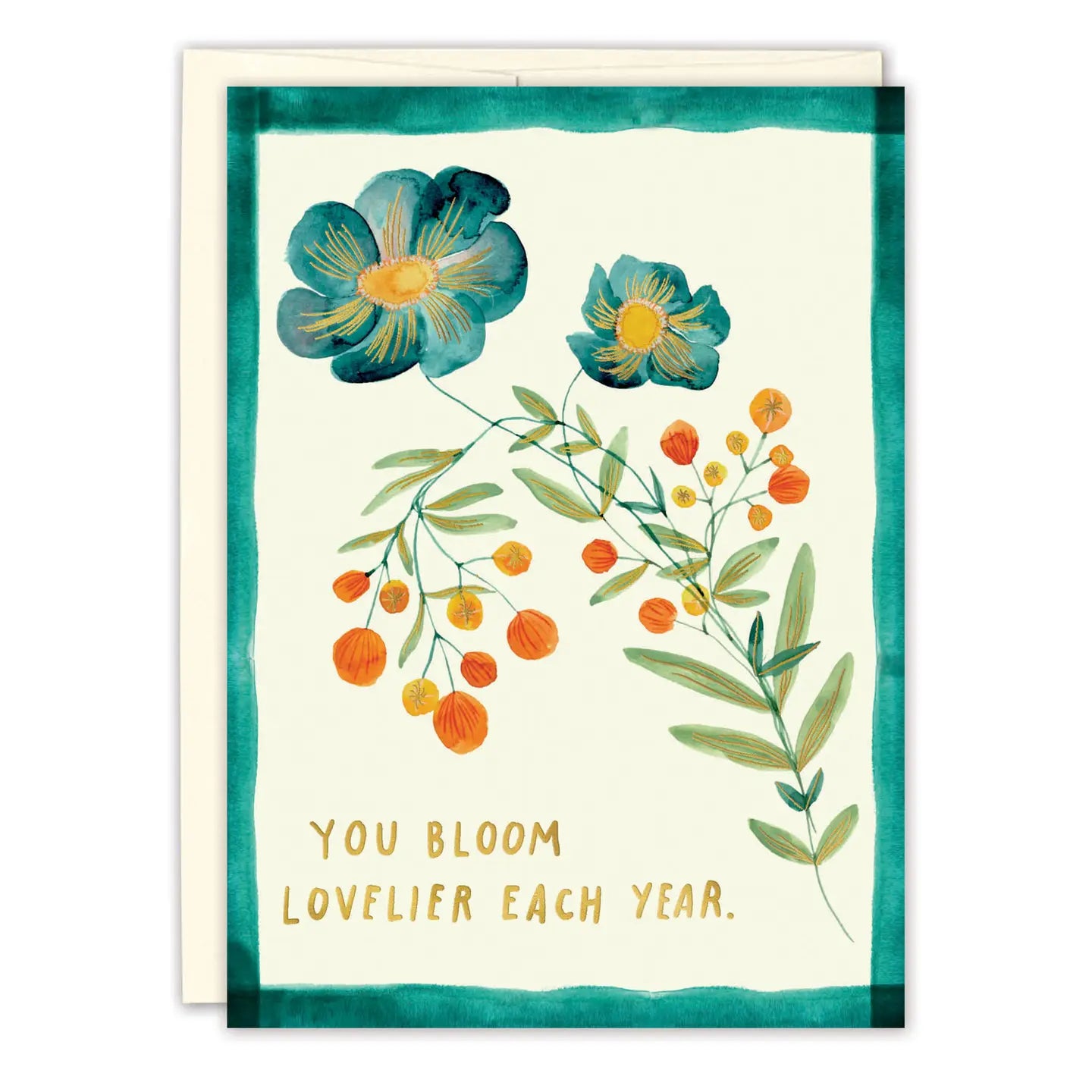 Bloom Lovelier Birthday Card