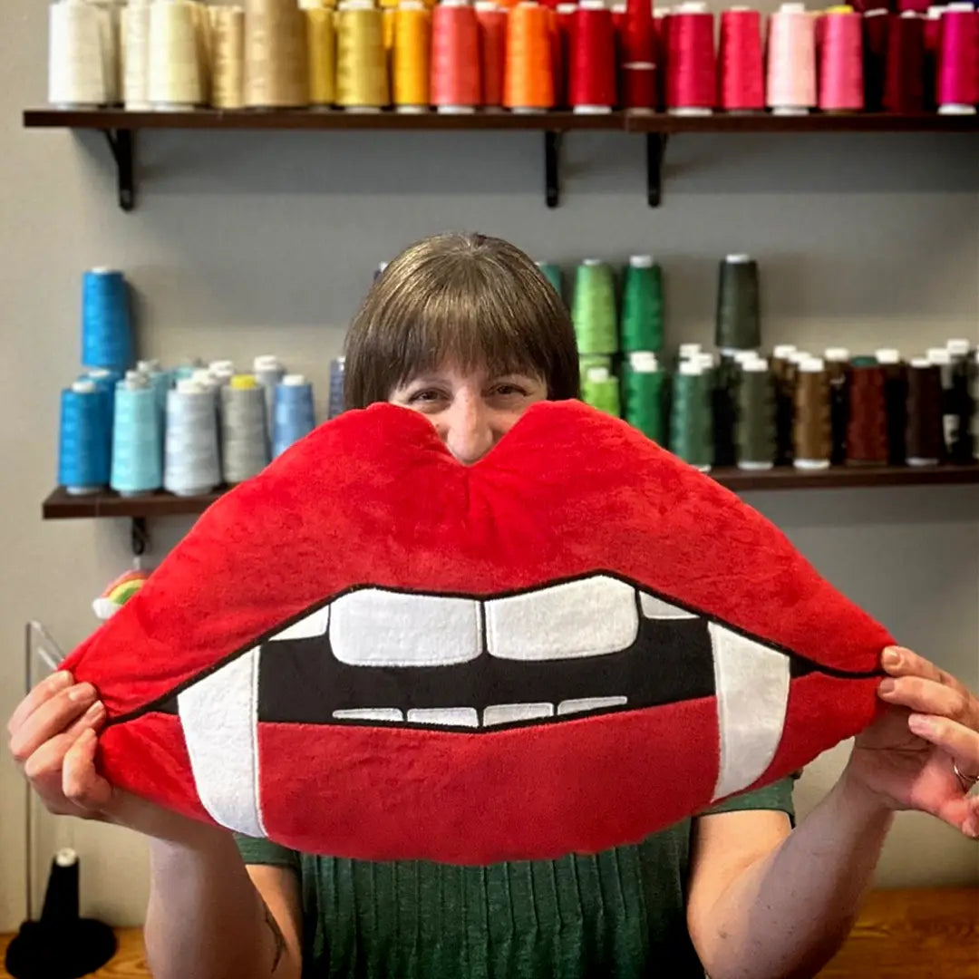 12'' Fang Plush Pillow