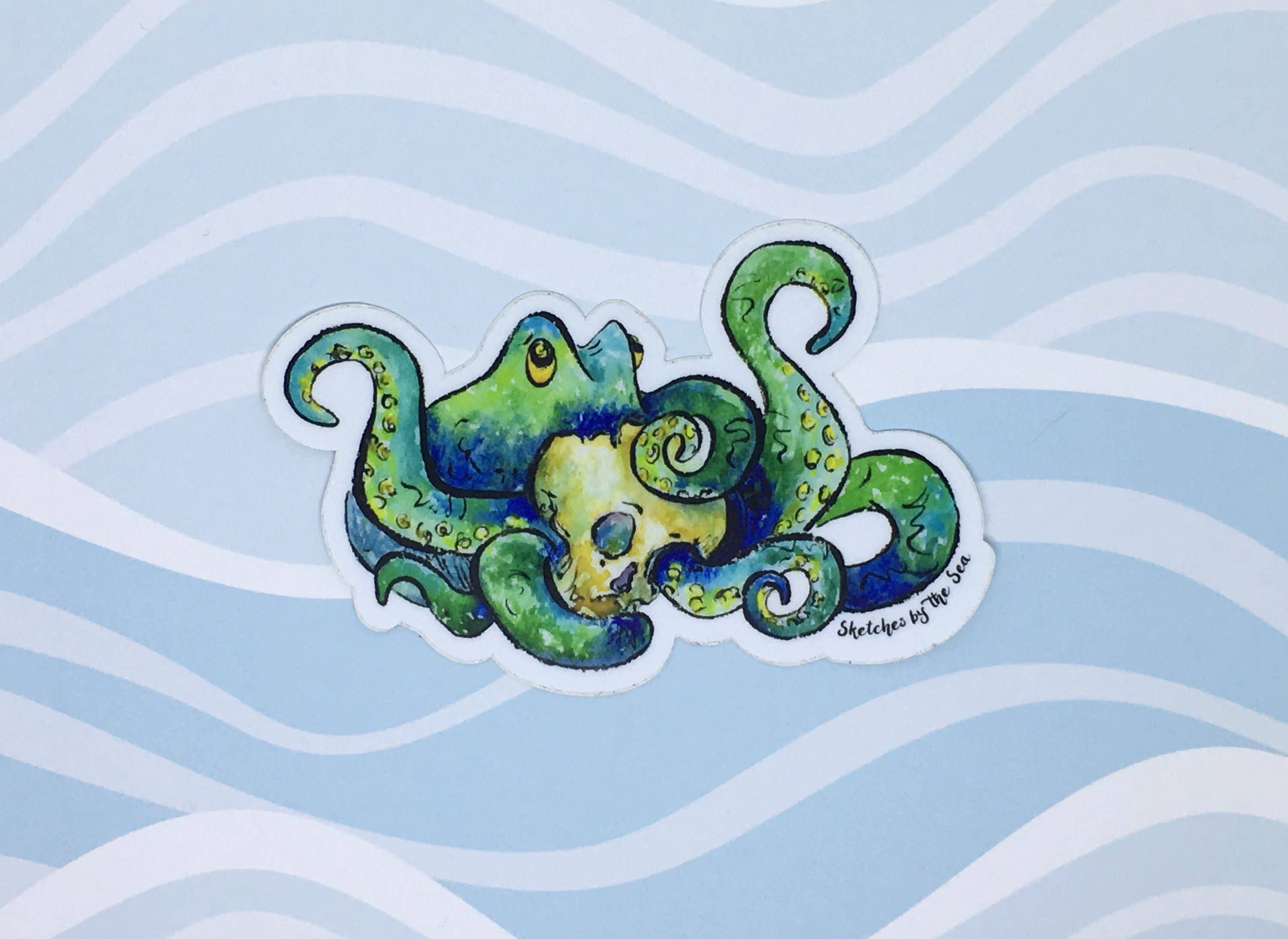 Octopus Sticker