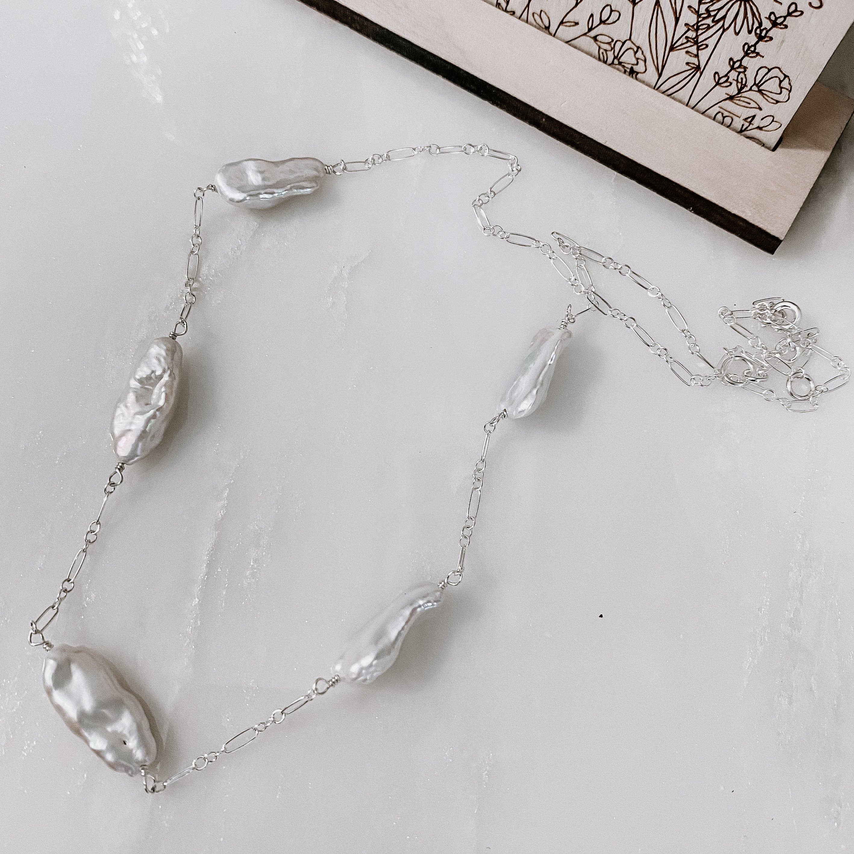 Five Island Necklace: 20" / 14k Gold Fill