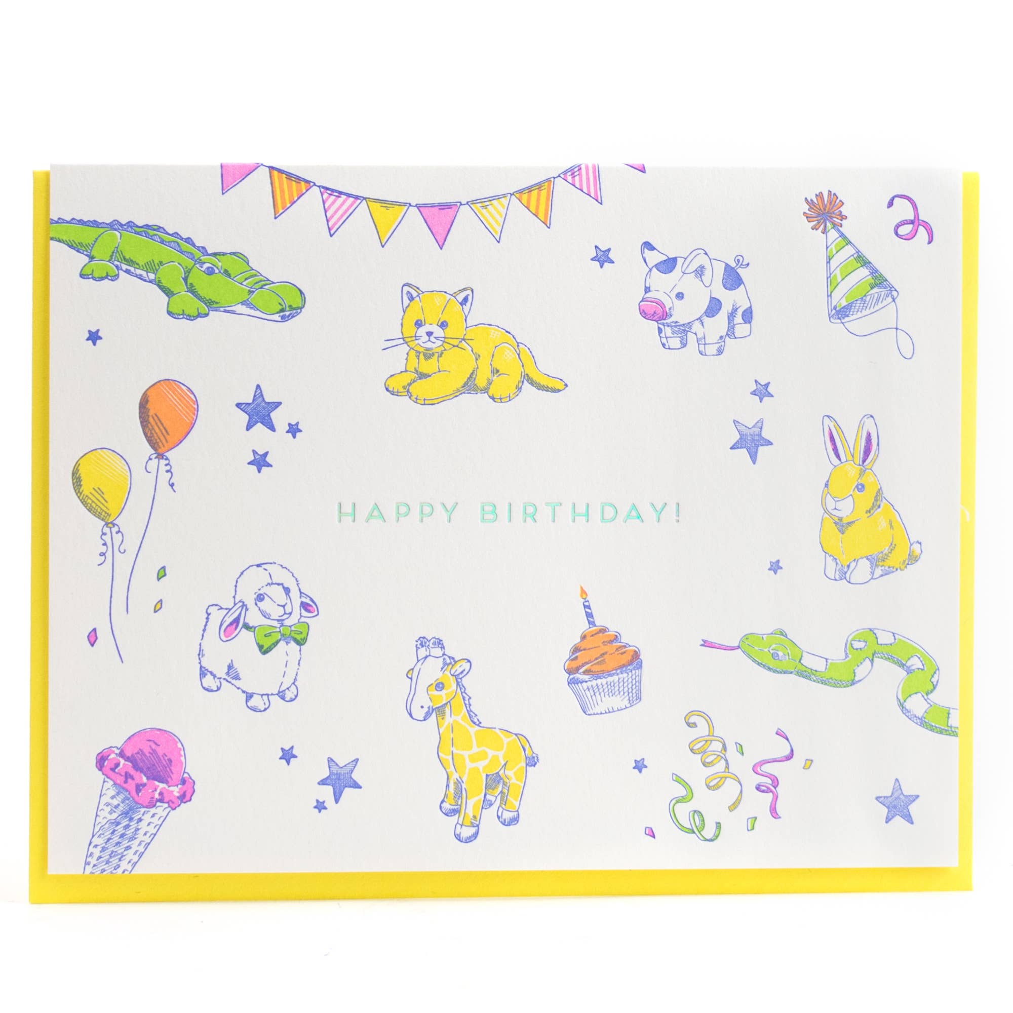 Kids' Toys Happy Birthday Card