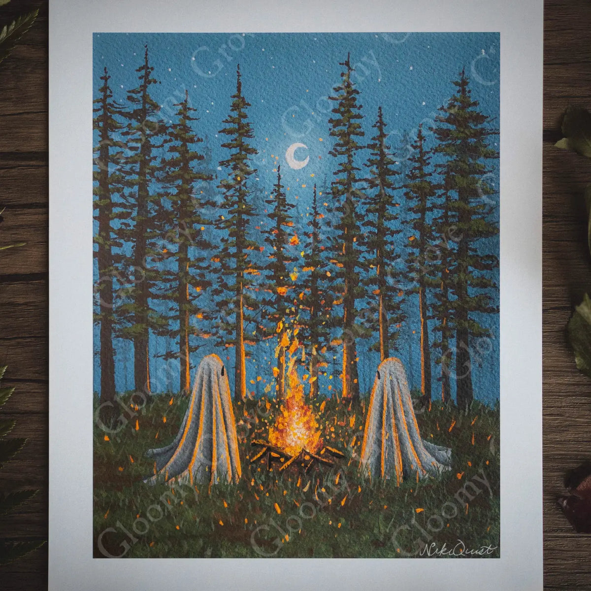 Fireside Art Print