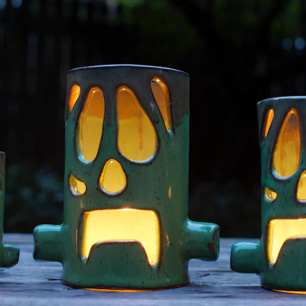 Halloween Frankenstein Luminary