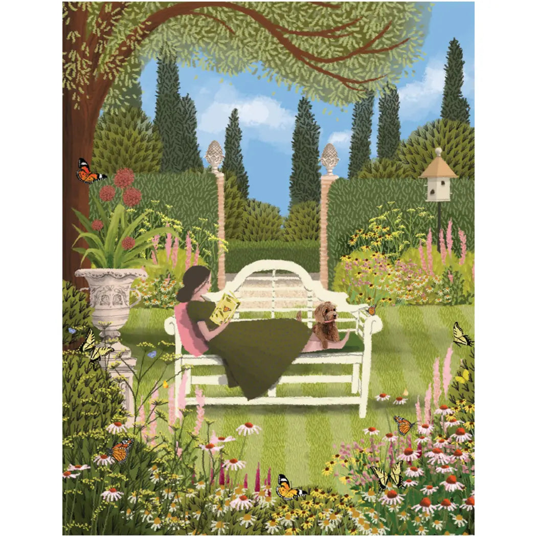 Butterfly Garden Birthday Card