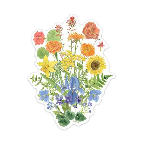 Gay Pride Bouquet Sticker