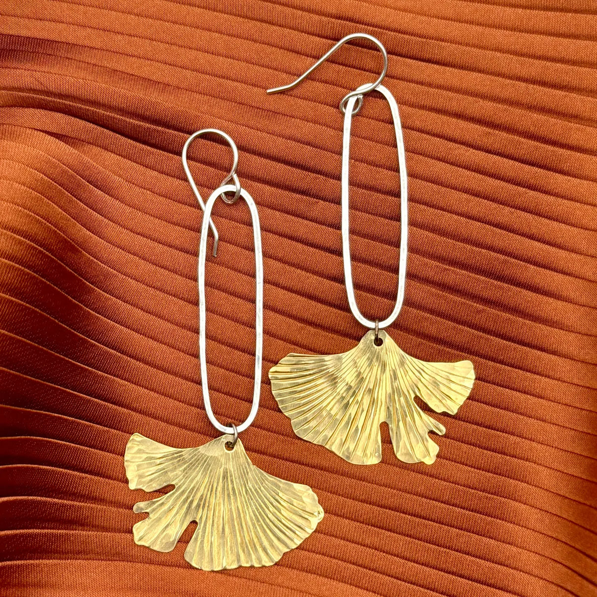 Ginkgo Earrings Ii