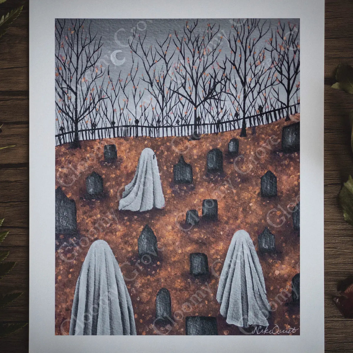 "Graveyard Stroll" | Fine Art Print