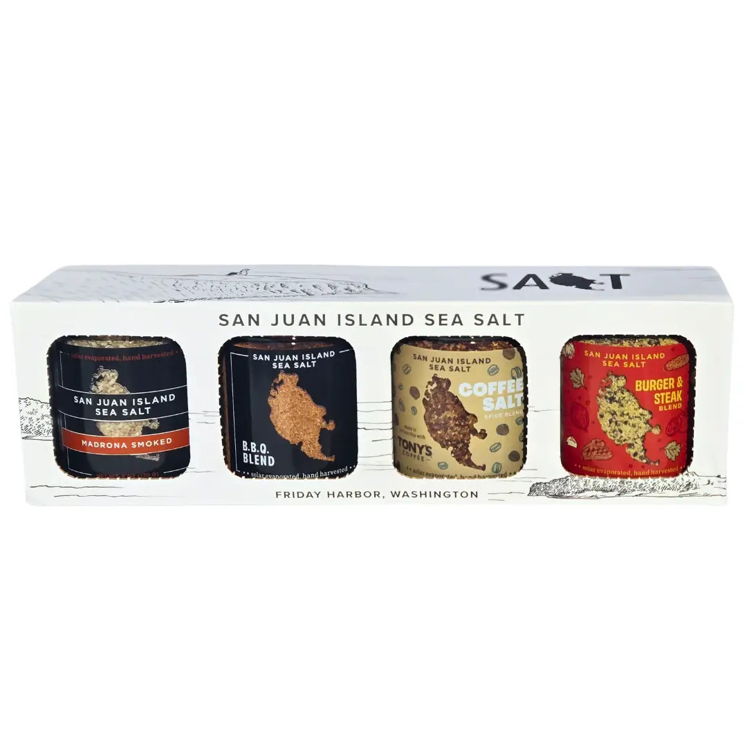 Sea Salt Grilling Flavors Four Pack Gift Set