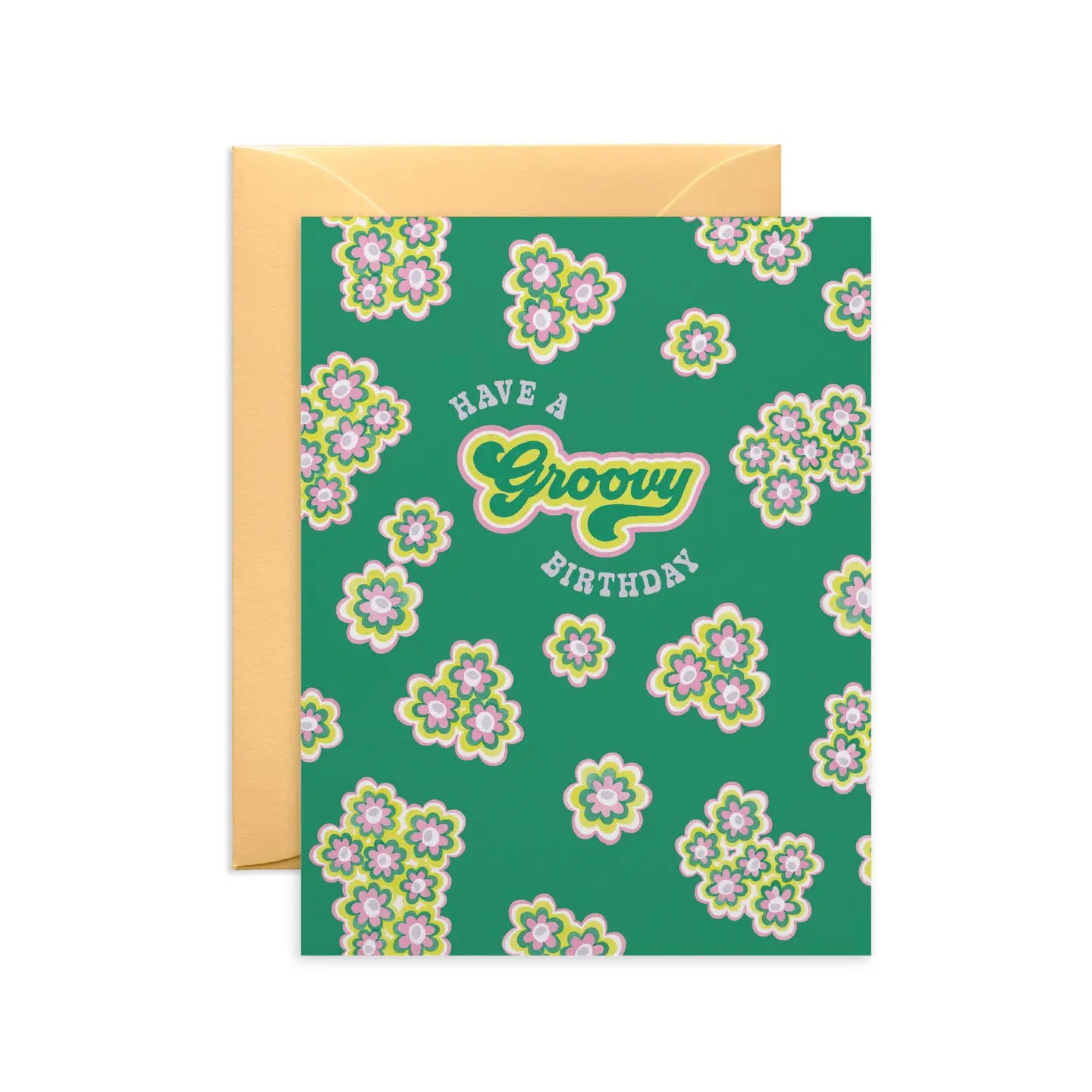 Groovy Daisy Birthday Card