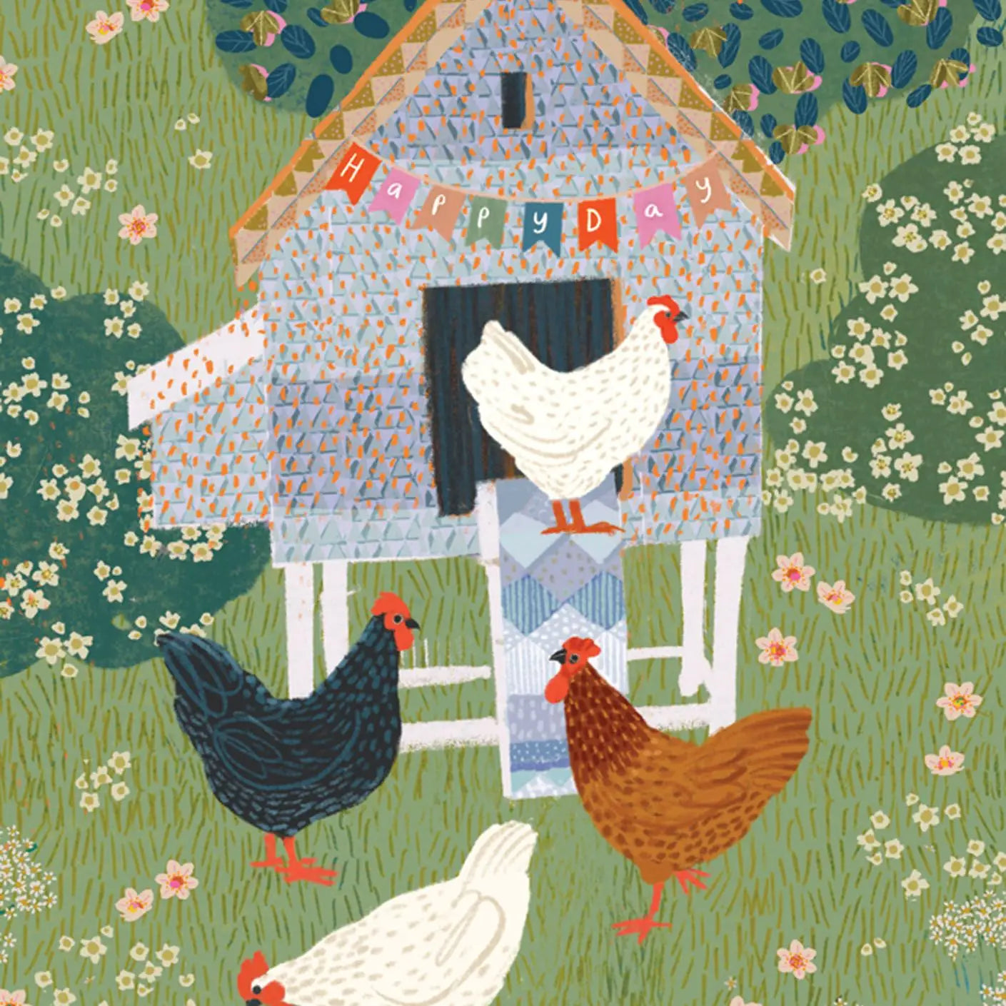 Festive Hens House