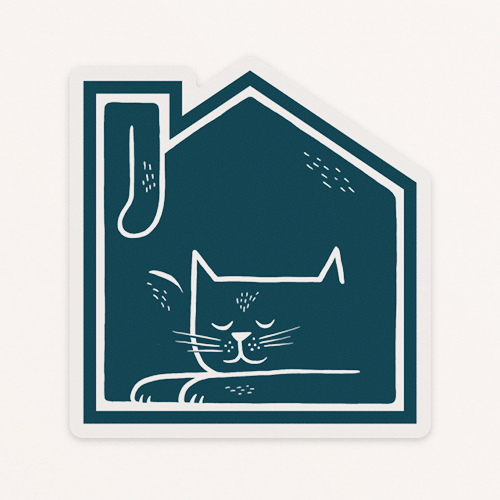 Housecat Sticker