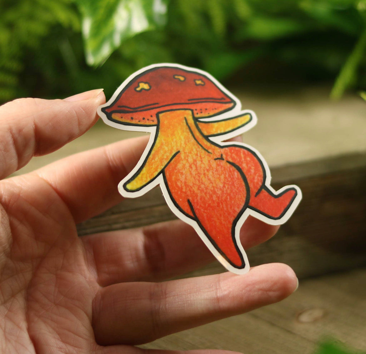 Vinyl Funguise® Sticker - Butterthump