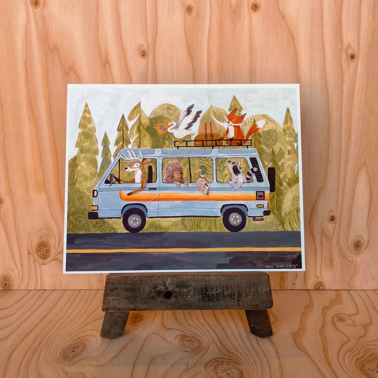 Van Life Art Print