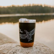 Cork Base Travel Mugs | Soaring Eagle