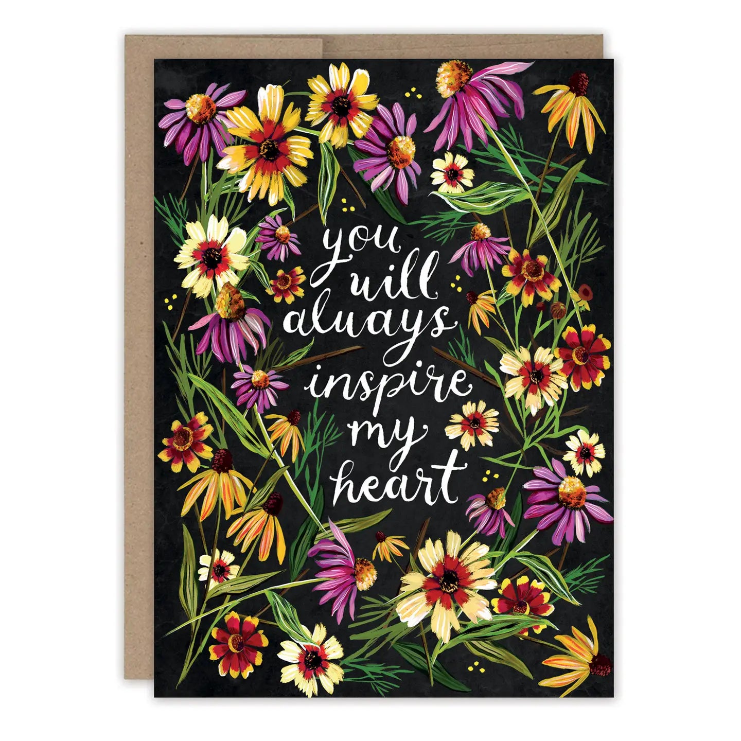 Wildflowers Anniversary Card